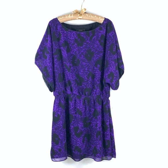 JESSICA SIMPSON | Leopard Print Dress Size Large - Picture 1 of 7